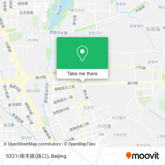 S321/南丰路(路口) map