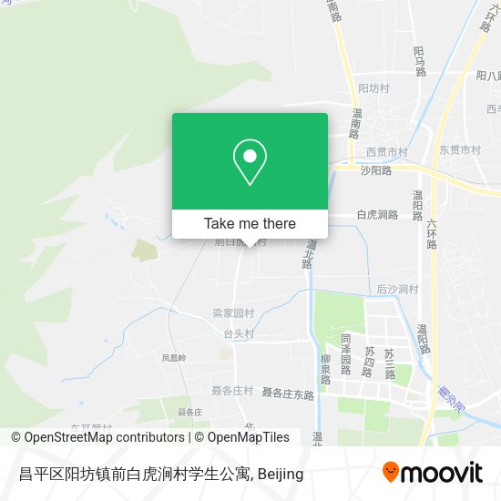 昌平区阳坊镇前白虎涧村学生公寓 map
