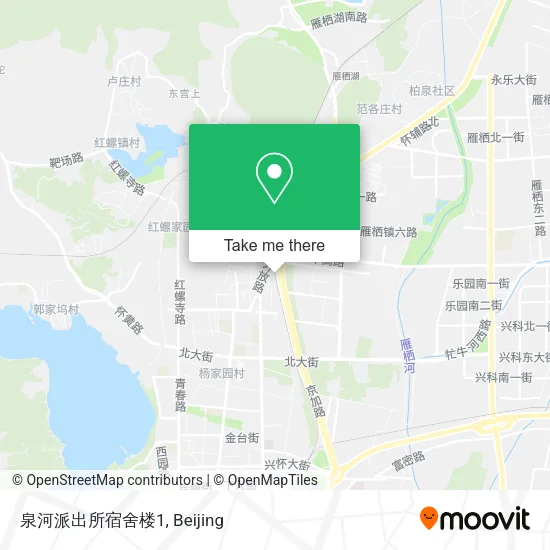 泉河派出所宿舍楼1 map