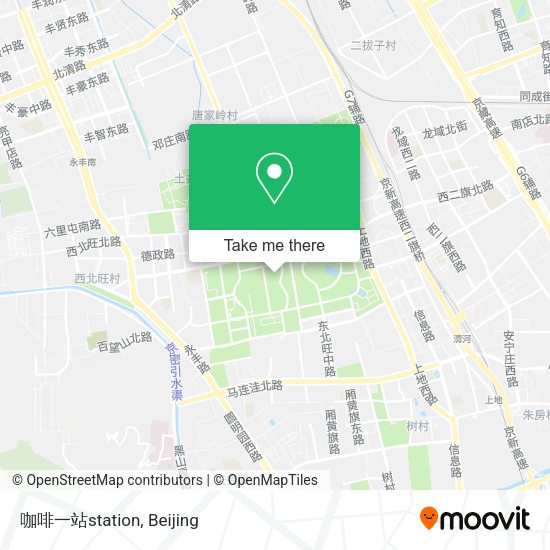 咖啡一站station map