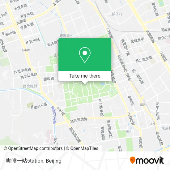咖啡一站station map