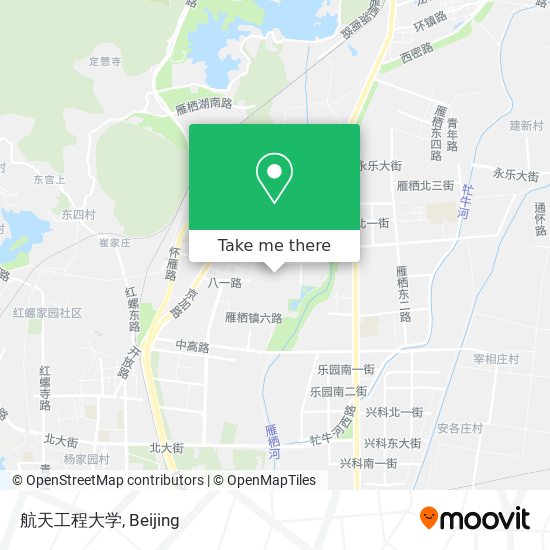 航天工程大学 map