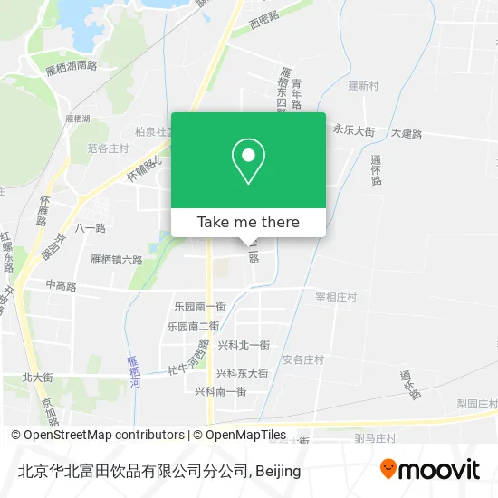 北京华北富田饮品有限公司分公司 map