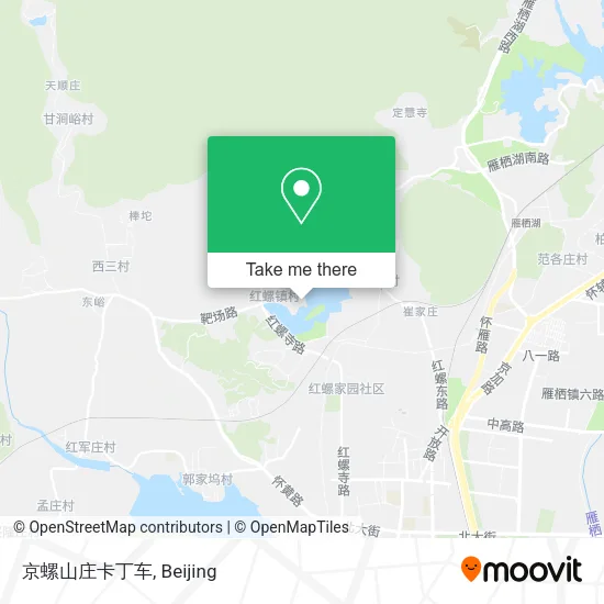 京螺山庄卡丁车 map