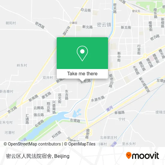 密云区人民法院宿舍 map