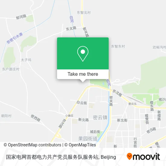 国家电网首都电力共产党员服务队服务站 map