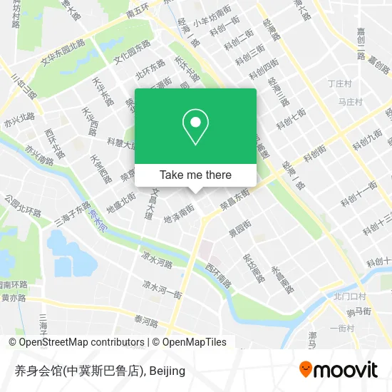 养身会馆(中冀斯巴鲁店) map