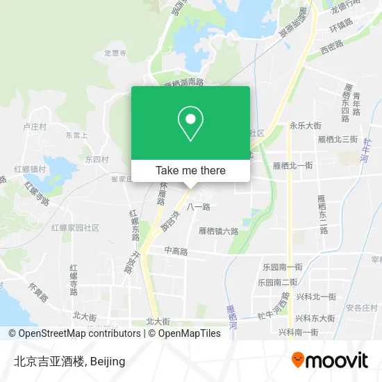 北京吉亚酒楼 map