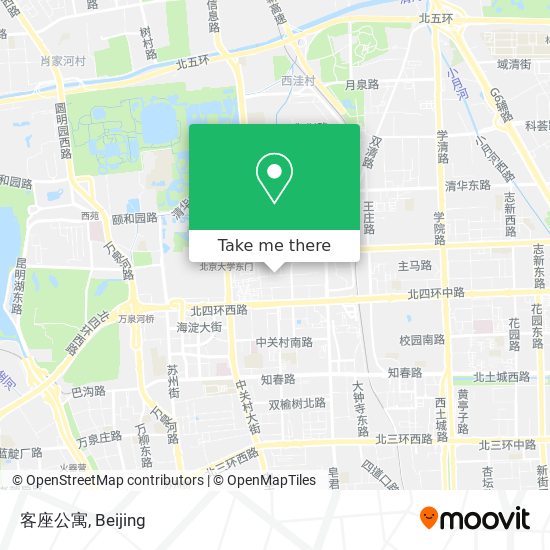 客座公寓 map