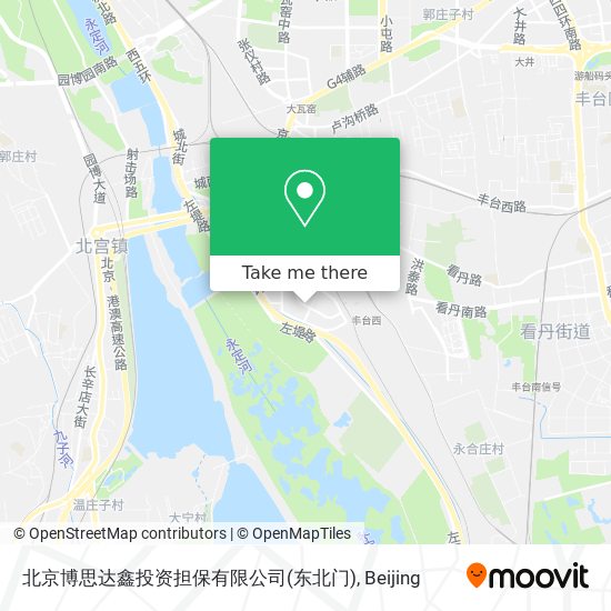 北京博思达鑫投资担保有限公司(东北门) map