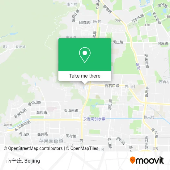 南辛庄 map