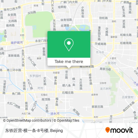 东铁匠营-横一条-8号楼 map