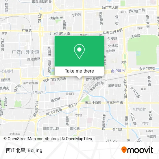 西庄北里 map