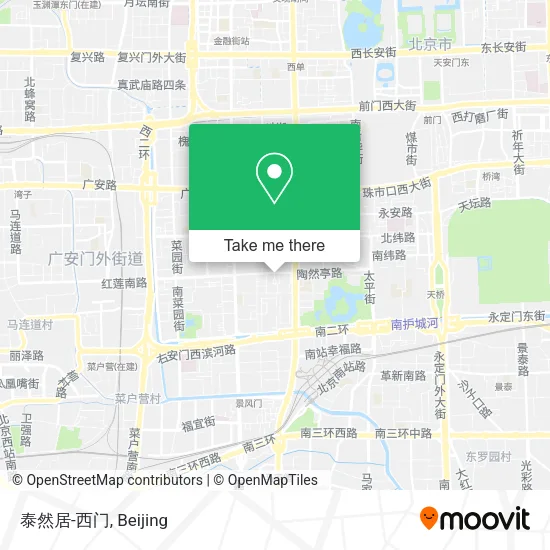 泰然居-西门 map