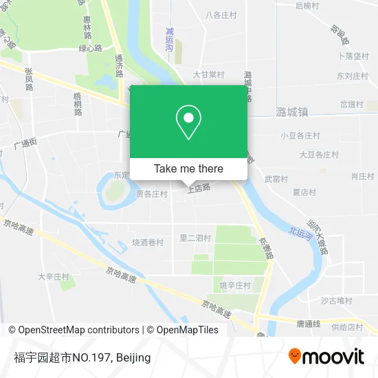 福宇园超市NO.197 map