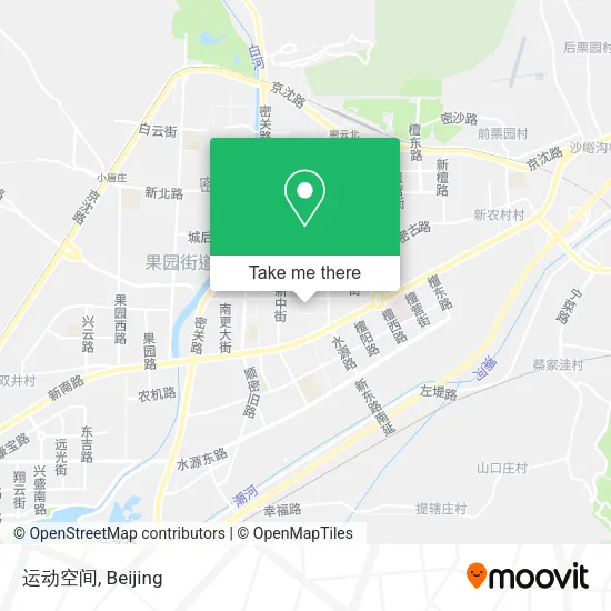 运动空间 map