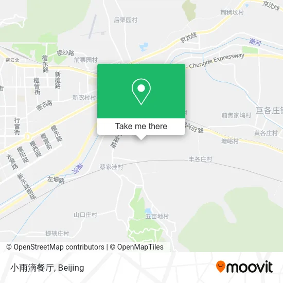 小雨滴餐厅 map