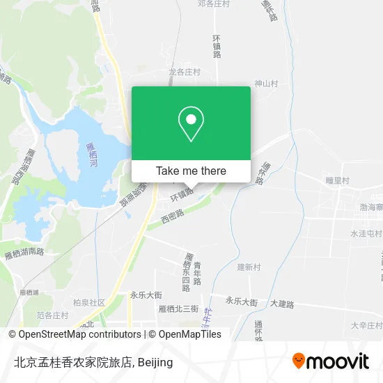 北京孟桂香农家院旅店 map