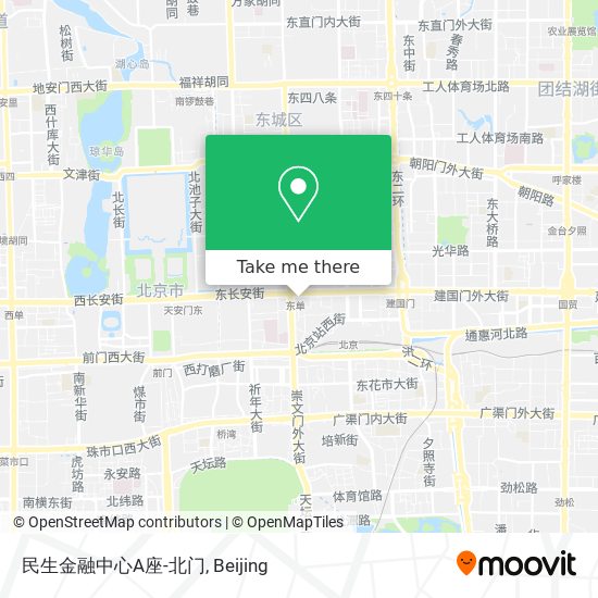 民生金融中心A座-北门 map