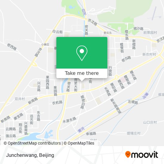 Junchenwang map