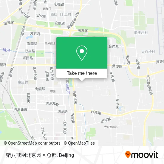 猪八戒网北京园区总部 map