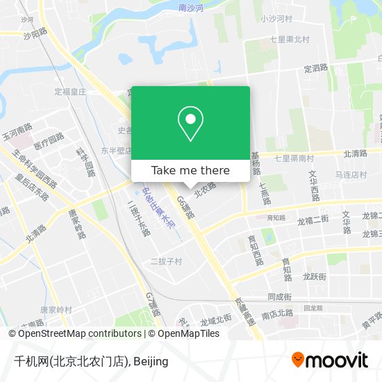 千机网(北京北农门店) map