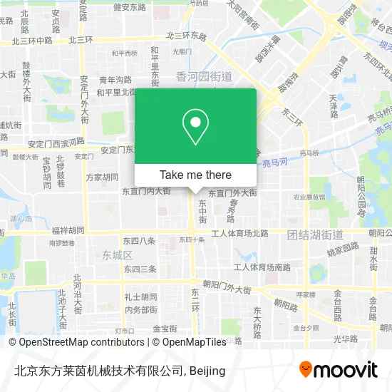 北京东方莱茵机械技术有限公司 map