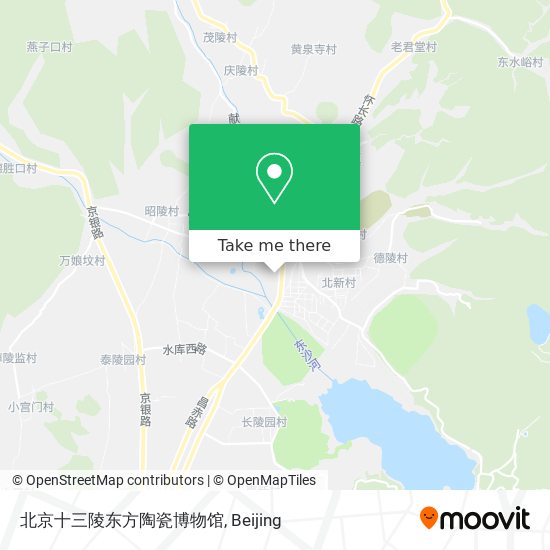 北京十三陵东方陶瓷博物馆 map