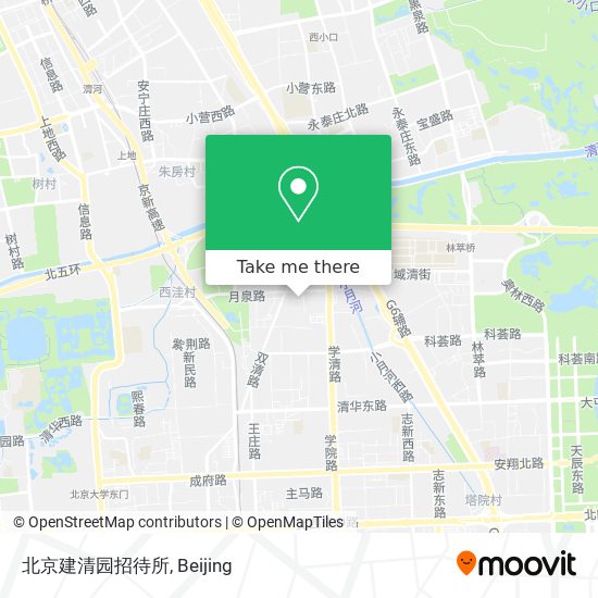 北京建清园招待所 map