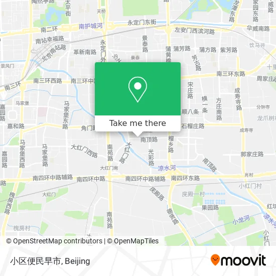 小区便民早市 map