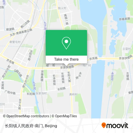 长阳镇人民政府-南门 map