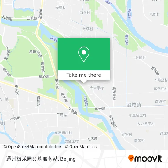 通州极乐园公墓服务站 map