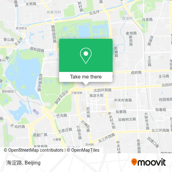 海淀路 map