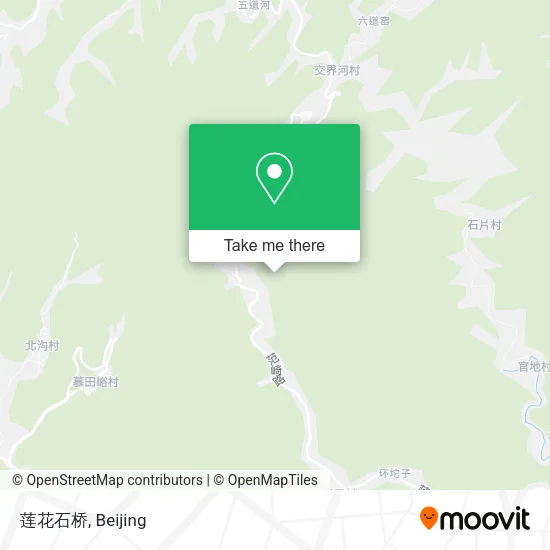 莲花石桥 map