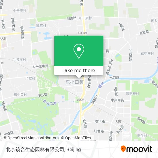 北京镜合生态园林有限公司 map