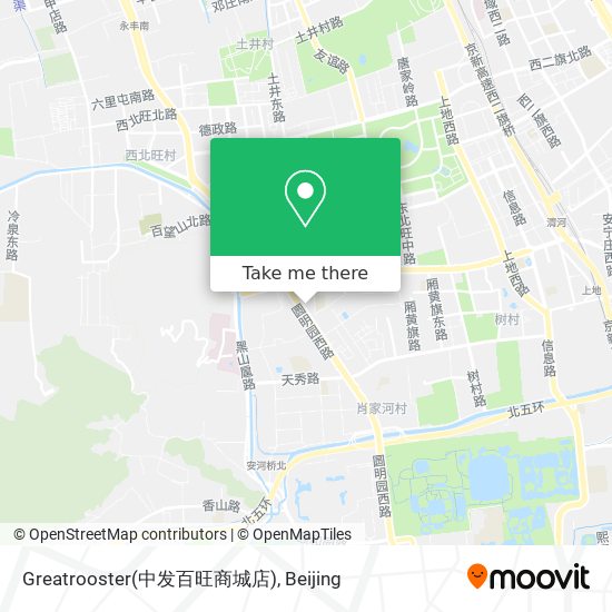 Greatrooster(中发百旺商城店) map