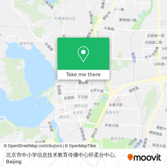 北京市中小学信息技术教育传播中心怀柔分中心 map