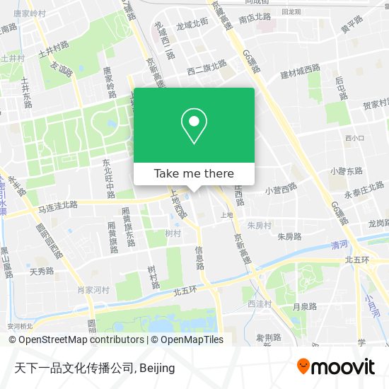 天下一品文化传播公司 map