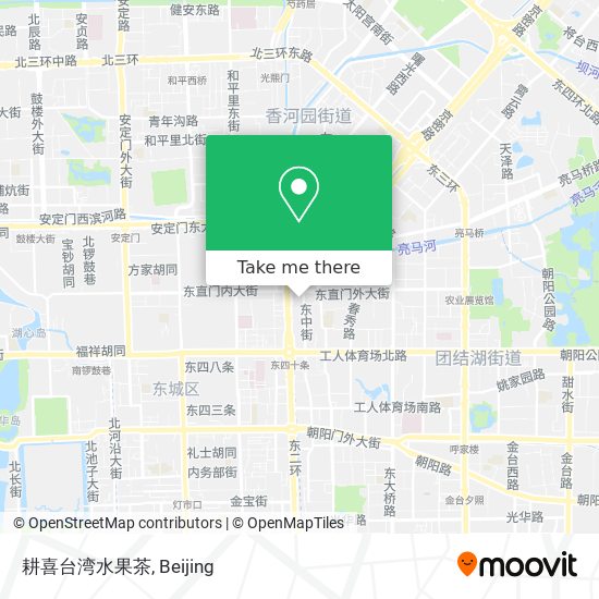 耕喜台湾水果茶 map