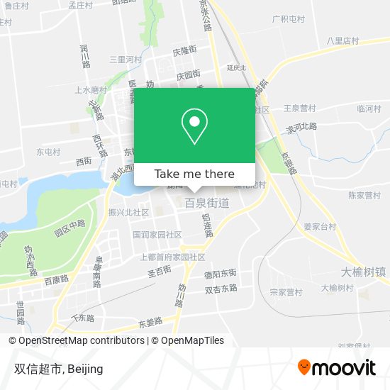 双信超市 map