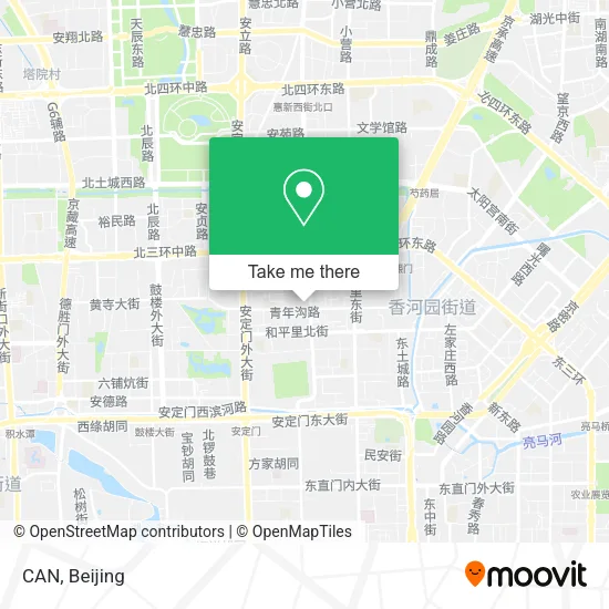CAN map
