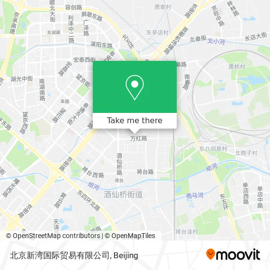 北京新湾国际贸易有限公司 map