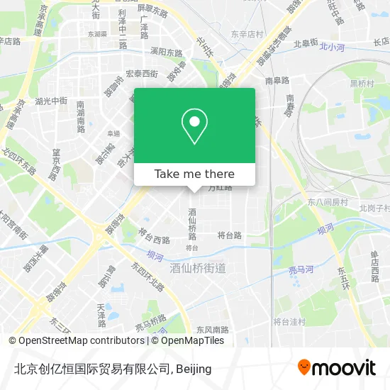 北京创亿恒国际贸易有限公司 map