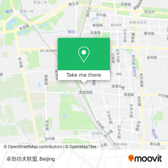 卓劲功夫联盟 map