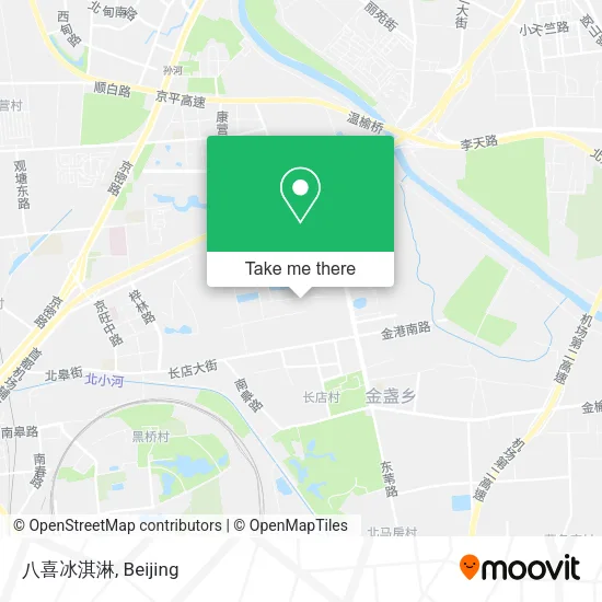 八喜冰淇淋 map