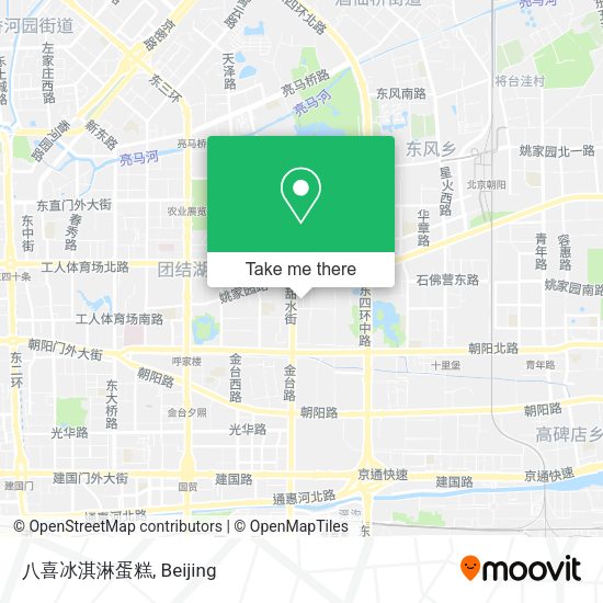 八喜冰淇淋蛋糕 map