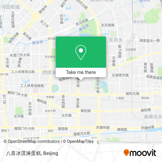 八喜冰淇淋蛋糕 map