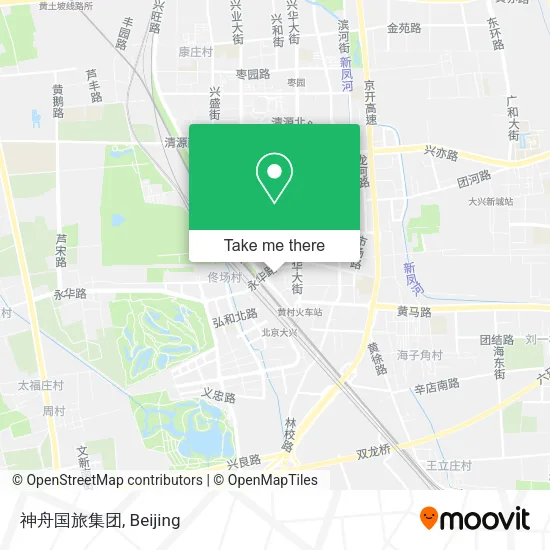 神舟国旅集团 map