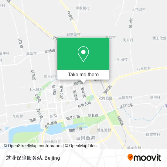 就业保障服务站 map