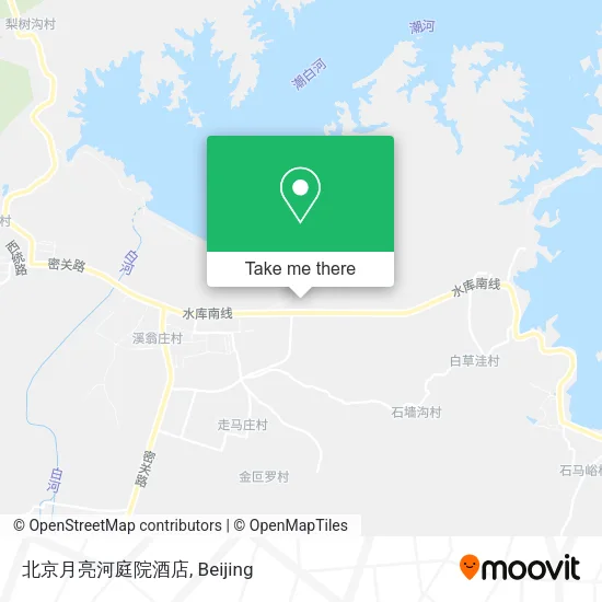 北京月亮河庭院酒店 map